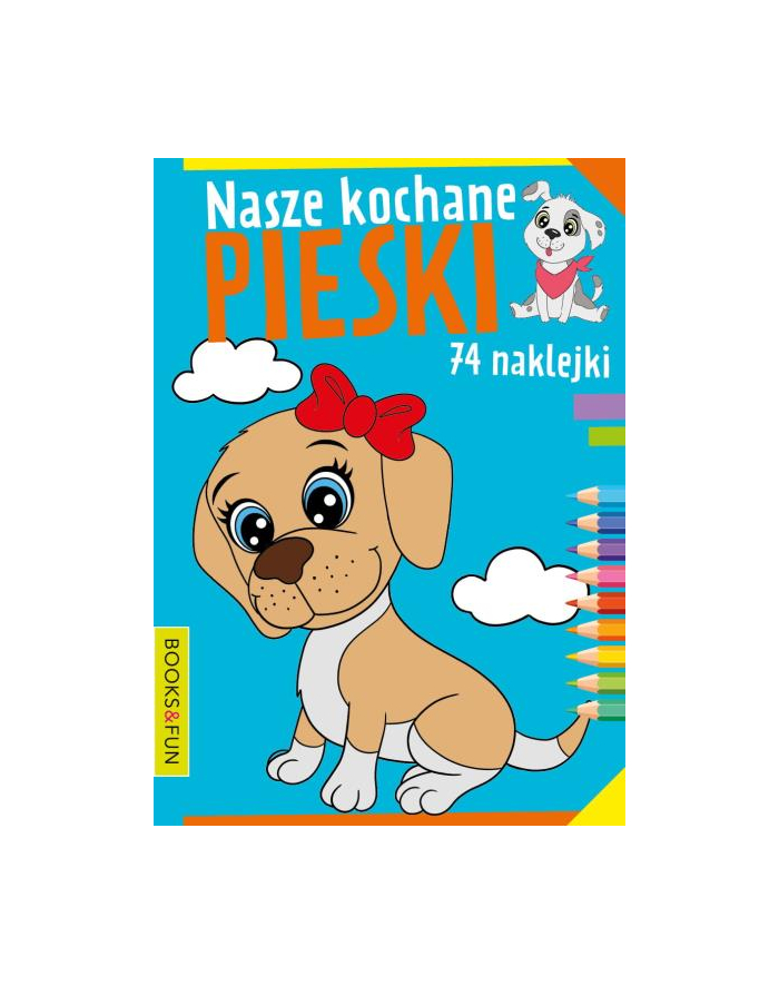 booksandfun Kolorowanka Nasze kochane pieski. Books and fun główny