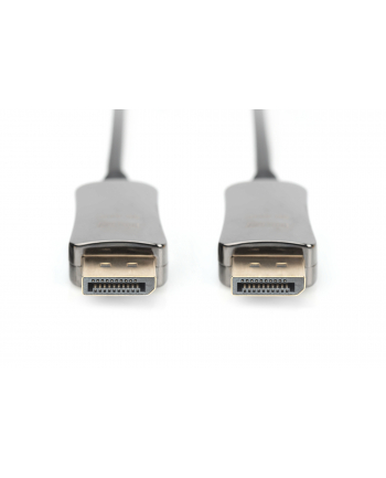 digitus Kabel połączeniowy hybrydowy AOC DisplayPort 1.4 8K/60Hz UHD DP/DP M/M 30m Czarny