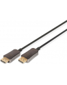 digitus Kabel połączeniowy hybrydowy AOC DisplayPort 1.4 8K/60Hz UHD DP/DP M/M 30m Czarny - nr 24