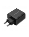 qoltec Ładowarka sieciowa | 42W | 5-20V | 2.25-3A | USB typ C PD | USB | Czarna - nr 8