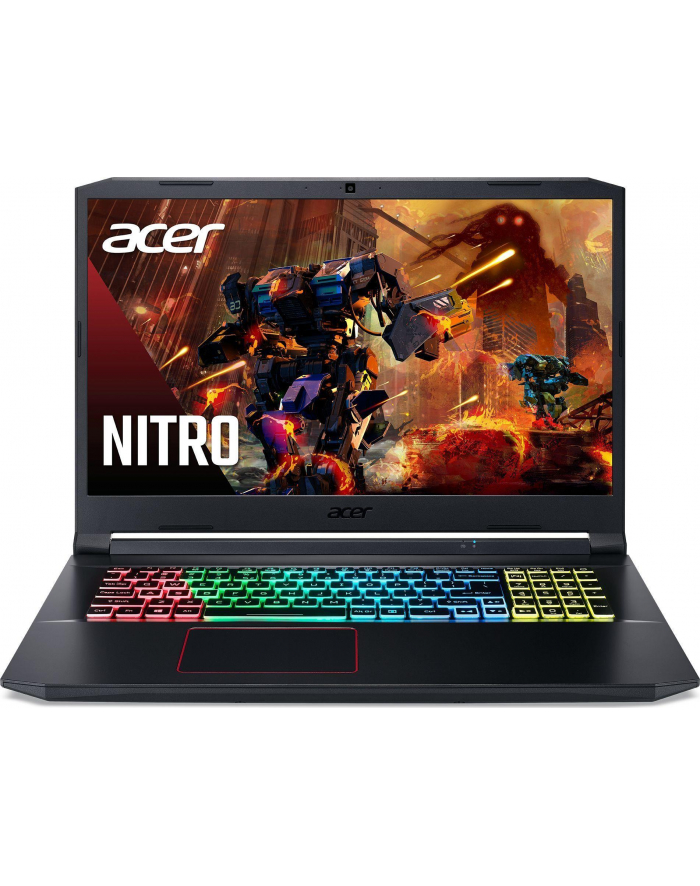 Notebook Acer Nitro 5 AN517-52 17,3''FHD /i7-10750H/8GB/SSD512GB/RTX3060-6GB Black główny