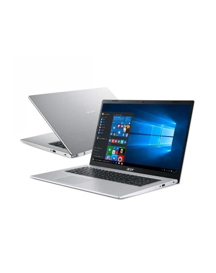 Notebook Acer Aspire 3 17,3''FHD /N4500/4GB/SSD256GB/UHD/W10 Silver główny