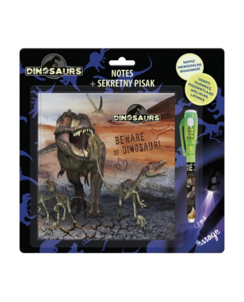 derform Notes w twardej oprawie + sekretny pisak Dinozaur 14