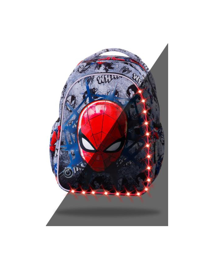 patio Plecak 2 komorowy 15'' JOY S LED Spiderman Kolor: CZARNY CP 47303 CoolPack główny