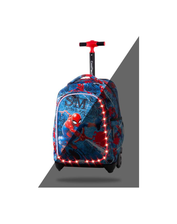 patio Plecak na kółkach LED Spiderman denim 52304 CoolPack główny