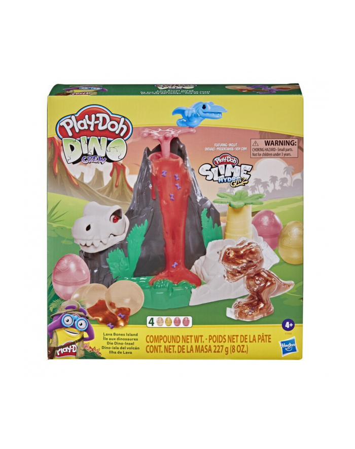 Play-Doh Slime HydroGlitz Wyspa dinozaurów F1500 HASBRO p3 główny