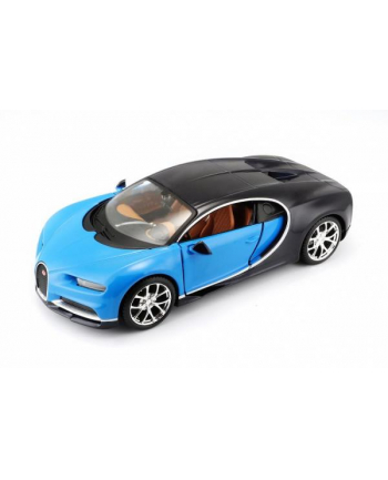 maisto MI 31514-48 Bugatti Chiron niebiesko-czarny 1:24