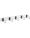 DIGITUS DN-97666 1U cable management panel 5xsteel rings 40x75mm grey RAL 7035 - nr 10