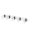 DIGITUS DN-97666 1U cable management panel 5xsteel rings 40x75mm grey RAL 7035 - nr 3