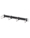 DIGITUS DN-97668 1U cable management panel with brush 4xsteel rings 40x75mm grey RAL 7035 - nr 4