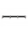 DIGITUS DN-97668 1U cable management panel with brush 4xsteel rings 40x75mm grey RAL 7035 - nr 8