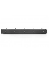 DIGITUS DN-97667 1U cable management panel 5xsteel rings 40x75mm Kolor: CZARNY RAL 9005 - nr 6