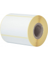 BROTHER Direct thermal label roll 76X44mm 400 labels/roll 8 rolls/carton - nr 1