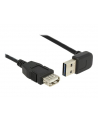 D-ELOCK Cable EASY-USB 2.0-A male up/down angled > USB 2.0-A female extension 1 m - nr 10