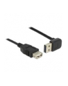 D-ELOCK Cable EASY-USB 2.0-A male up/down angled > USB 2.0-A female extension 1 m - nr 11