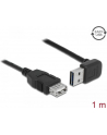 D-ELOCK Cable EASY-USB 2.0-A male up/down angled > USB 2.0-A female extension 1 m - nr 19