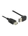 D-ELOCK Cable EASY-USB 2.0-A male up/down angled > USB 2.0-A female extension 1 m - nr 9