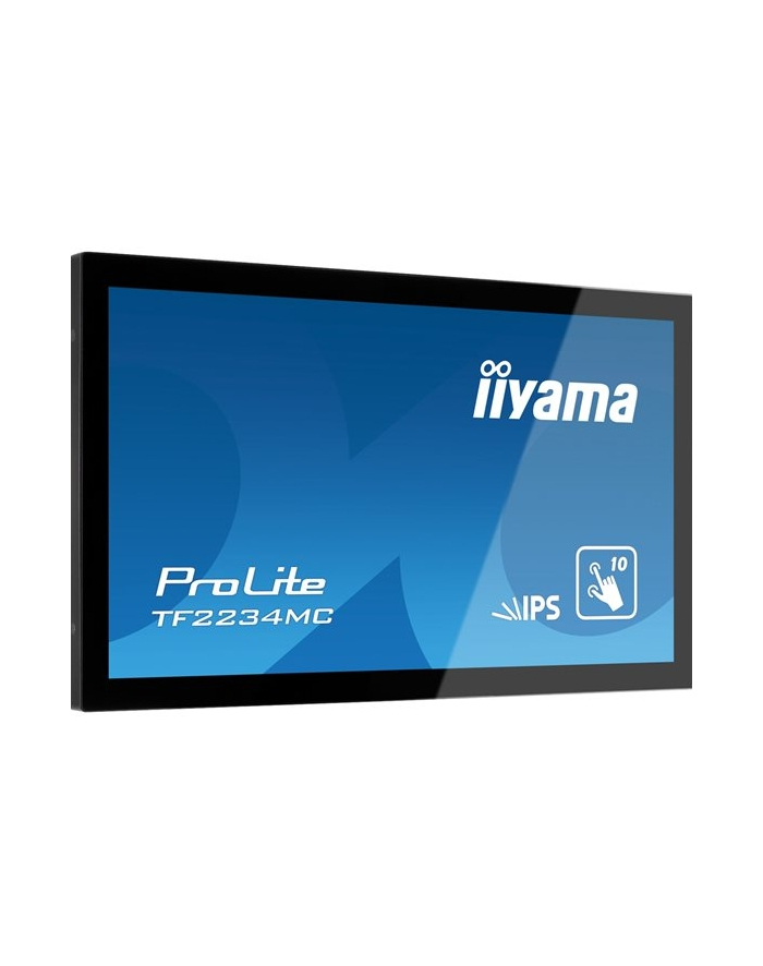 IIYAMA 21.5'' IPS 1920x1080 10 Point Touch Anti-Fingerprint 1000:1 305cd/m2 8ms HDMI DP VGA USB Touch Interface główny