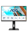 aoc international AOC U32P2 31.5inch VA WLED UHD 3840x2160 16:9 3000:1 350cd/m2 178/178 75Hz 4ms 2xHDMI 2.0 3Wx2 100x100 Black - nr 19