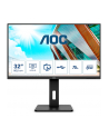 aoc international AOC U32P2 31.5inch VA WLED UHD 3840x2160 16:9 3000:1 350cd/m2 178/178 75Hz 4ms 2xHDMI 2.0 3Wx2 100x100 Black - nr 27