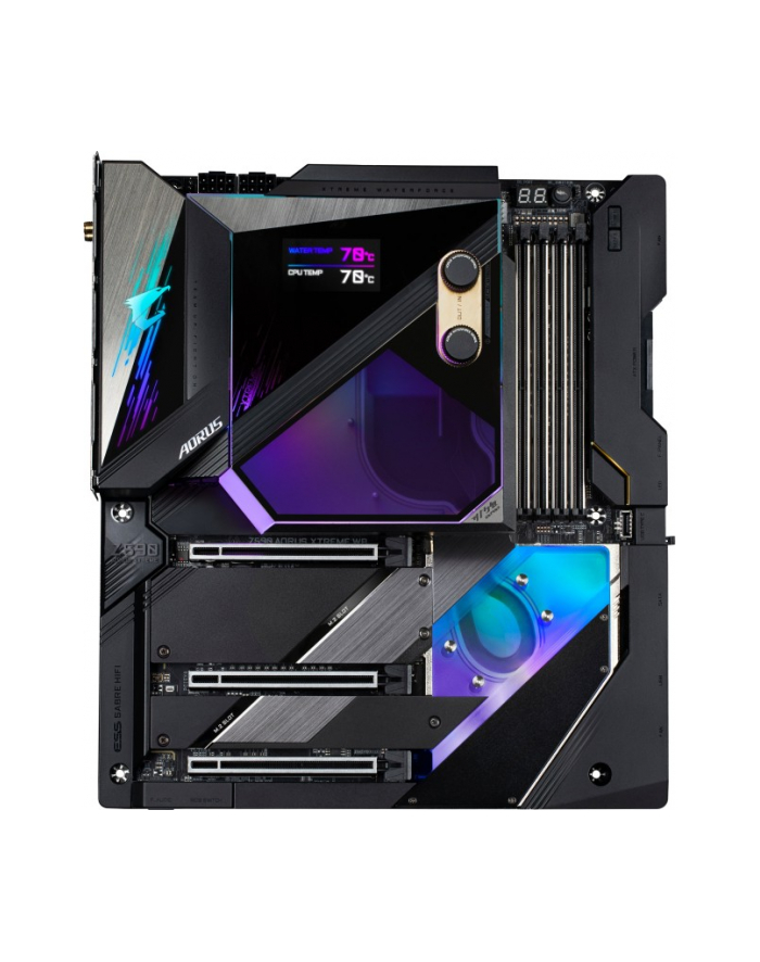 GIGABYTE Z590 AORUS XTREME WB LGA 1200 DDR4 6xSATA 1xM.2 WiFi eATX MB główny