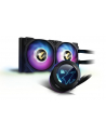 GIGABYTE AORUS WATERFORCE X 240 All-in-one Liquid Cooler with Circular LCD Display RGB Fusion 2.0 Triple 120mm ARGB - nr 9