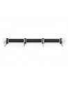 DIGITUS DN-97668 1U cable management panel with brush 4xsteel rings 40x75mm grey RAL 7035 - nr 10
