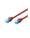 DIGITUS CAT 5e U-UTP patch cable PVC AWG 26/7 length 10m color red - nr 2