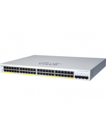 CISCO Business Switching CBS220 Smart 24-port Gigabit PoE 195W 4x10G SFP+ uplink