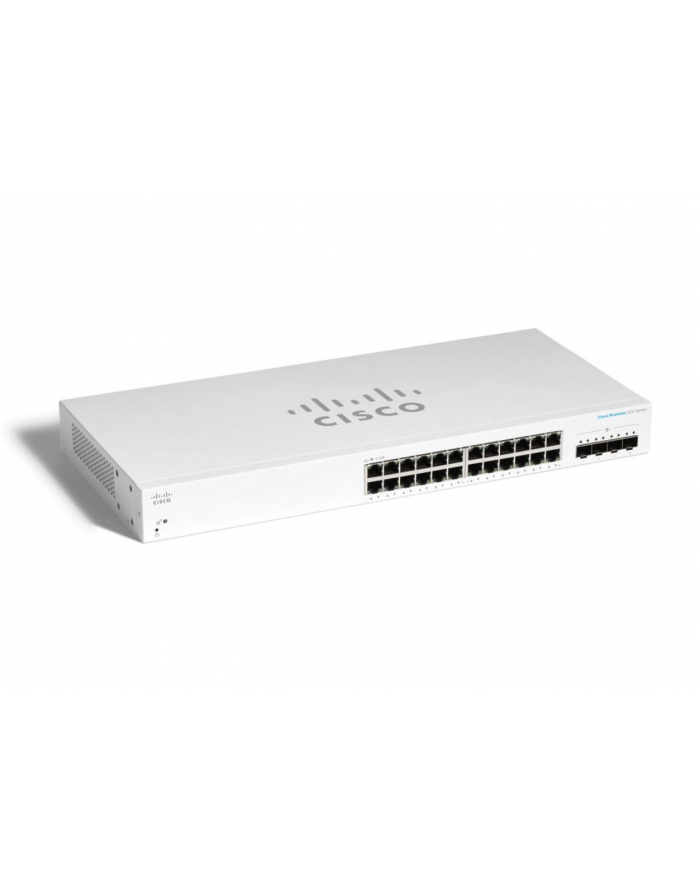 CISCO Business Switching CBS220 Smart 24-port Gigabit 4x10G SFP+ uplink główny