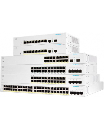 CISCO Business Switching CBS220 Smart 24-port Gigabit 4x10G SFP+ uplink
