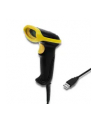 qoltec Laserowy czytnik kodów 1D | 2D | USB |Czarny - nr 14