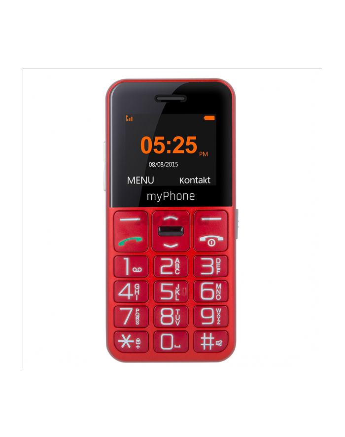 MYPHONE 5902052866625 myPhone Halo Easy Red SS główny