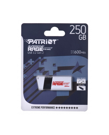 patriot memory PATRIOT Supersonic Rage PRIME USB stick 3.2 Generation 250GB 600mbs