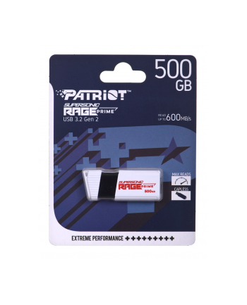 patriot memory PATRIOT Supersonic Rage PRIME USB stick 3.2 Generation 500GB 600mbs