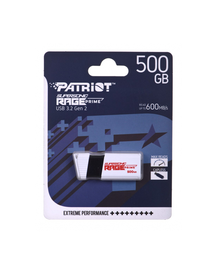 patriot memory PATRIOT Supersonic Rage PRIME USB stick 3.2 Generation 500GB 600mbs główny