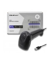 qoltec Laserowy czytnik kodów kreskowych 1D | CCD | USB | Czarny - nr 10