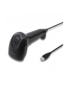 qoltec Laserowy czytnik kodów kreskowych 1D | CCD | USB | Czarny - nr 11