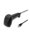 qoltec Laserowy czytnik kodów kreskowych 1D | CCD | USB | Czarny - nr 20