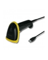qoltec Laserowy czytnik kodów 1D | 2D | USB |Czarny - nr 9