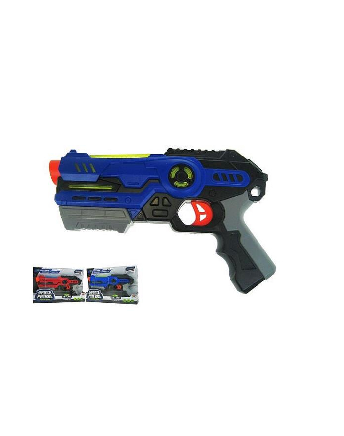 hipo Pistolet laserowy 26cm światło, dźwięk 2 kolory 869-13 główny