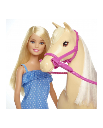 Barbie Lalka z koniem FXH13 p3 MATTEL