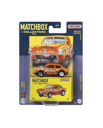 MATCHBOX Samochód kolekcjonerski premium mix GBJ48 p8 MATTEL