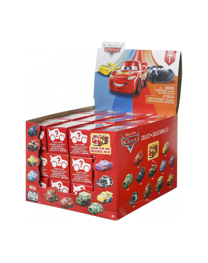 Cars Mikroauto Metalowe autko-niespodzianka GKD78 MATTEL główny