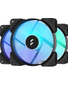 fractal design Wentylator FD-E Aspect 12 RGB Black Frame 3 szt. 120 mm - nr 12
