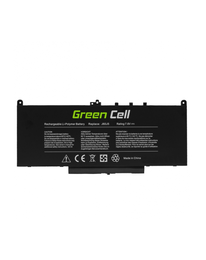 green cell Bateria do notebooka Dell J60J5 7.6V 5800mAh główny