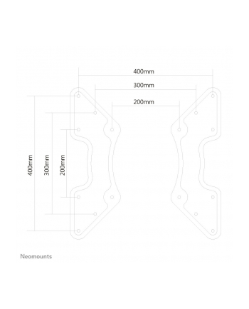 neomounts by newstar Płyta adaptująca VESA do LCD FPMA-VESA440