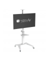 TECHLY Mobilny Stojak do Telewizora 37-70inch 70kg 2 Półki Biały - nr 6