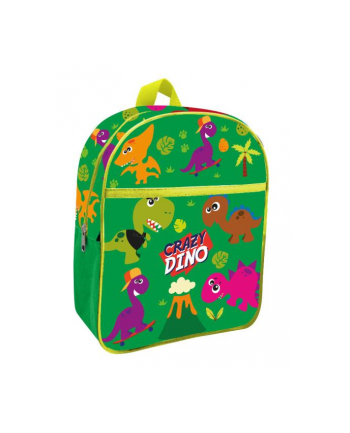 Plecak jednokomorowy 30cm Crazy Dino KL10846 Kids Euroswan