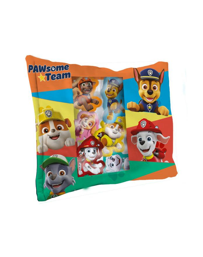 Zestaw poduszka z mini poduszką (35x45cm, 10x10cm) Psi Patrol PAW PATROL PW16713 Kids Euroswan główny